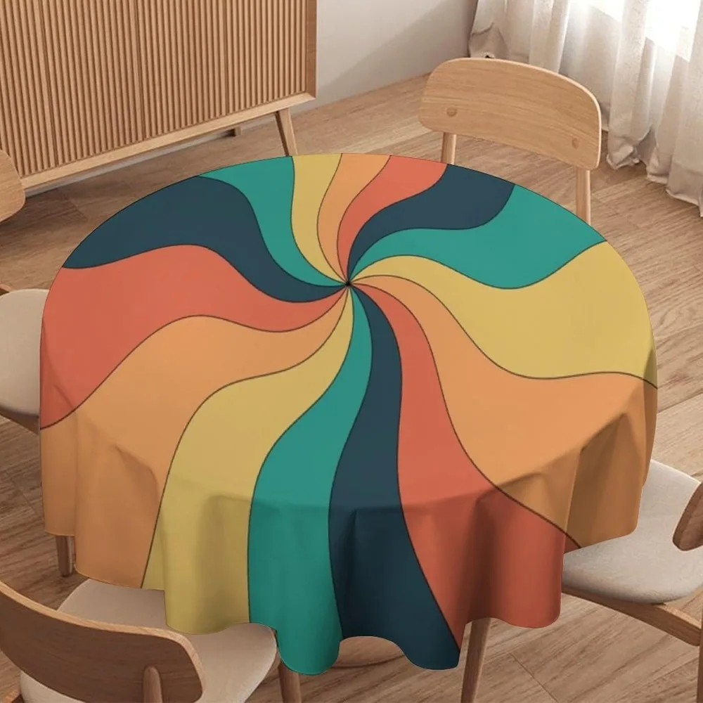 Retro Groovy Swirl ronde tafel - Century Textile & Sewing Supply Avenue C North Saskatoon Sk recensie en prijs
