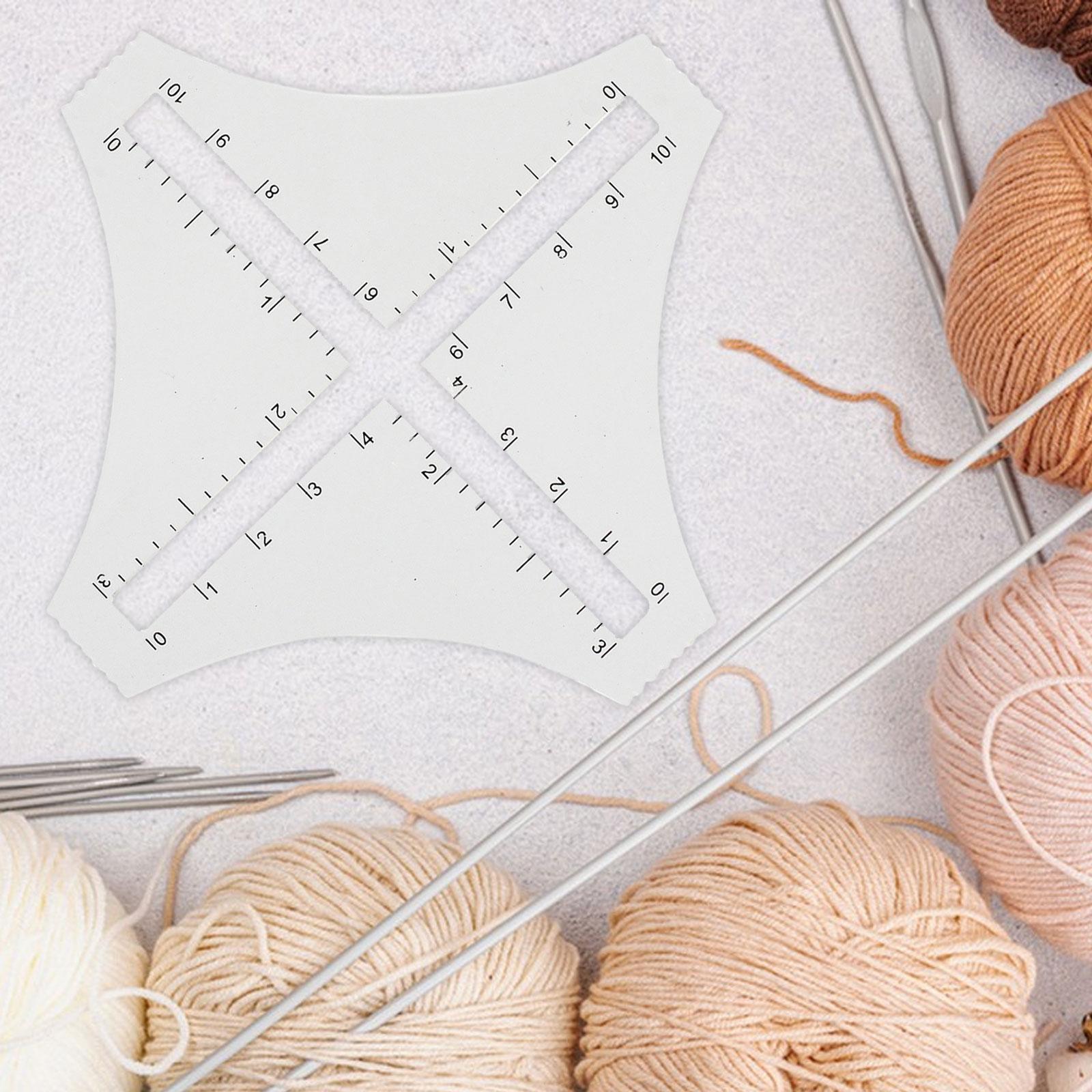 Transparante acryl liniaal voo - Sewing Gauge Ruler recensie en prijs