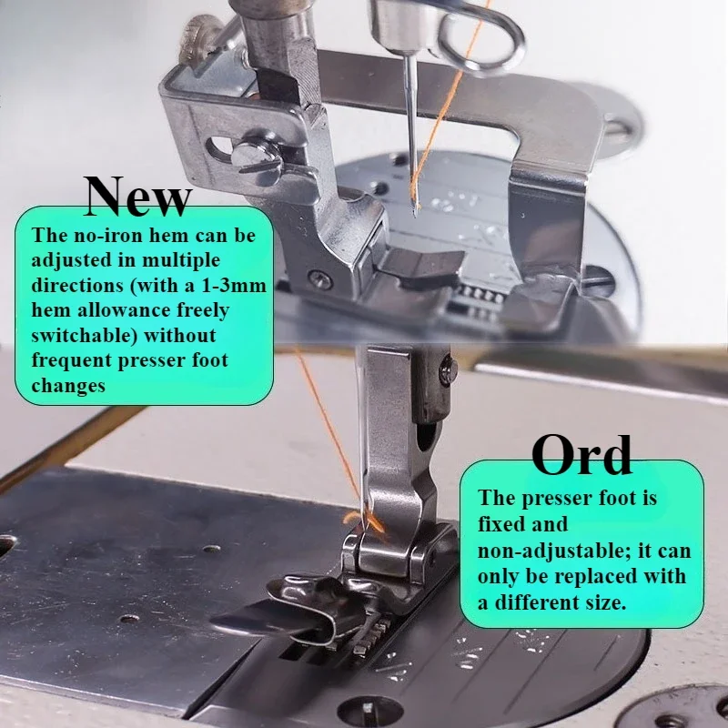 Verstelbare strijkvrije zoomvo - Textile Sewing Machine recensie en prijs